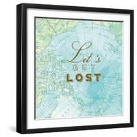 Let's Travel 5-Z Studio-Framed Art Print