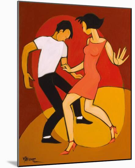 Let's Twist Again-Marsha Hammel-Mounted Giclee Print