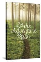 Let the Adventure Begin-Andreas Stridsberg-Stretched Canvas