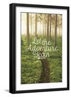 Let the Adventure Begin-Andreas Stridsberg-Framed Giclee Print