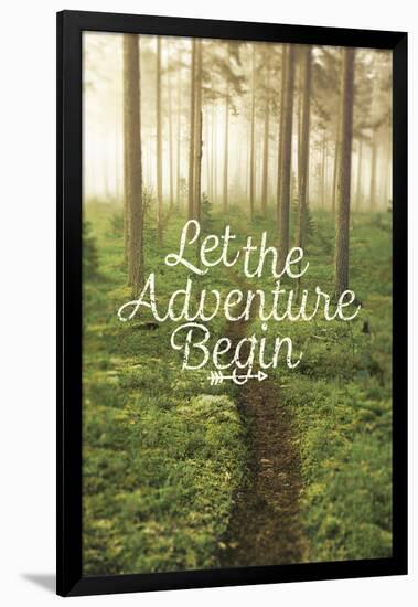 Let the Adventure Begin-Andreas Stridsberg-Framed Giclee Print