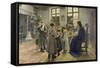 Let the Children Come to Me, 1884-Fritz von Uhde-Framed Stretched Canvas