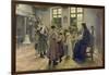 Let the Children Come to Me, 1884-Fritz von Uhde-Framed Giclee Print