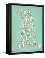 Let the Sea Set You Free-Robbin Rawlings-Framed Stretched Canvas