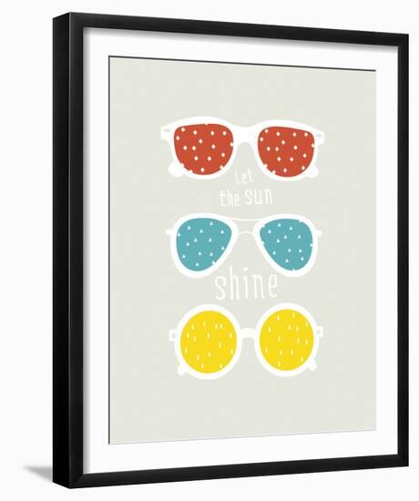 Let the Sun Shine-null-Framed Giclee Print