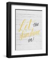 Let the Sunshine In-Ashley Santoro-Framed Giclee Print