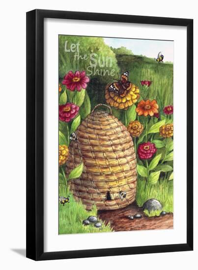 Let the Sunshine-Melinda Hipsher-Framed Premium Giclee Print