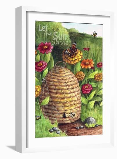 Let the Sunshine-Melinda Hipsher-Framed Giclee Print