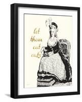 Let Them Eat Cake Vintage ePrint-Bella Dos Santos-Framed Art Print