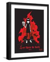 Let There Be Dark-Emily the Strange-Framed Photographic Print