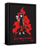 Let There Be Dark-Emily the Strange-Framed Stretched Canvas