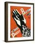 Let Us Fulfill the Plan of the Great Projects, Poster, 1930-Gustav Klutsis-Framed Giclee Print