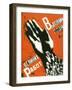 Let Us Fulfill the Plan of the Great Projects, Poster, 1930-Gustav Klutsis-Framed Premium Giclee Print