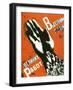 Let Us Fulfill the Plan of the Great Projects, Poster, 1930-Gustav Klutsis-Framed Premium Giclee Print