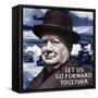 Let Us Go Forward Together, 1940-null-Framed Stretched Canvas