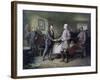 Let Us Have Peace: Grant and Lee-Jean Leon Gerome Ferris-Framed Giclee Print