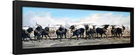 Let Us Take Out the Herd, 1853-Emile Charles Joseph Loubon-Framed Giclee Print