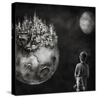 Let Your Dreams Be Bigger Than Your Fears-Yvette Depaepe-Stretched Canvas