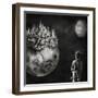 Let Your Dreams Be Bigger Than Your Fears-Yvette Depaepe-Framed Premium Photographic Print