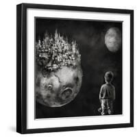 Let Your Dreams Be Bigger Than Your Fears-Yvette Depaepe-Framed Photographic Print
