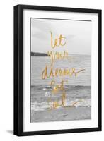 Let Your Dreams Set Sail-Sarah Gardner-Framed Art Print