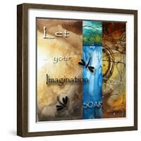 Let Your Imagination Soar-Megan Aroon Duncanson-Framed Art Print