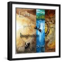 Let Your Imagination Soar-Megan Aroon Duncanson-Framed Art Print