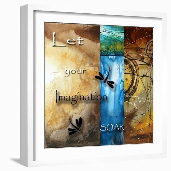 Let Your Imagination Soar-Megan Aroon Duncanson-Framed Art Print