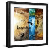 Let Your Imagination Soar-Megan Aroon Duncanson-Framed Art Print