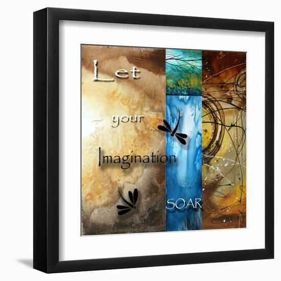 Let Your Imagination Soar-Megan Aroon Duncanson-Framed Art Print