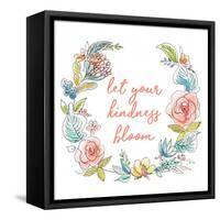Let your Kindness Bloom-Patricia Pinto-Framed Stretched Canvas