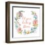 Let your Kindness Bloom-Patricia Pinto-Framed Art Print