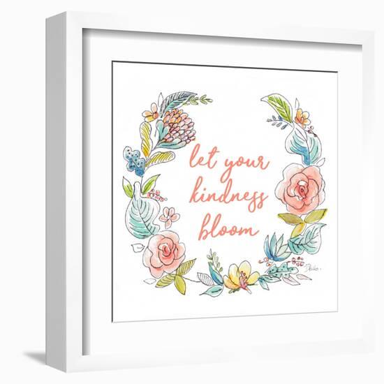 Let your Kindness Bloom-Patricia Pinto-Framed Art Print