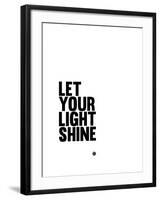 Let Your Lite Shine 1-NaxArt-Framed Art Print