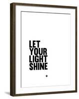 Let Your Lite Shine 1-NaxArt-Framed Art Print