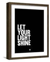 Let Your Lite Shine 2-NaxArt-Framed Art Print