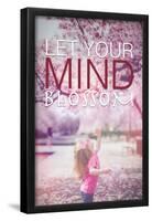 Let Your Mind Blossom-null-Framed Poster