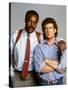 LETHAL WEAPON, 1987 directed by RICHARD DONNER Danny Glover and Mel Gibson (photo)-null-Stretched Canvas