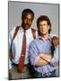 LETHAL WEAPON, 1987 directed by RICHARD DONNER Danny Glover and Mel Gibson (photo)-null-Mounted Photo