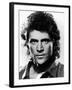 LETHAL WEAPON, 1987 directed by RICHARD DONNER Mel Gibson (b/w photo)-null-Framed Photo