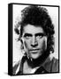 LETHAL WEAPON, 1987 directed by RICHARD DONNER Mel Gibson (b/w photo)-null-Framed Stretched Canvas