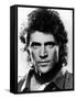 LETHAL WEAPON, 1987 directed by RICHARD DONNER Mel Gibson (b/w photo)-null-Framed Stretched Canvas