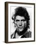 LETHAL WEAPON, 1987 directed by RICHARD DONNER Mel Gibson (b/w photo)-null-Framed Photo