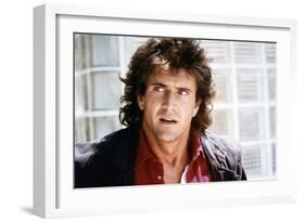 LETHAL WEAPON, 1987 directed by RICHARD DONNER Mel Gibson (photo)-null-Framed Photo