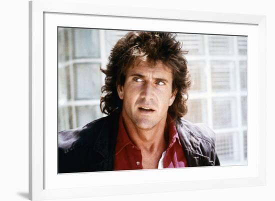 LETHAL WEAPON, 1987 directed by RICHARD DONNER Mel Gibson (photo)-null-Framed Photo