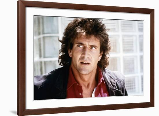 LETHAL WEAPON, 1987 directed by RICHARD DONNER Mel Gibson (photo)-null-Framed Photo