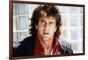 LETHAL WEAPON, 1987 directed by RICHARD DONNER Mel Gibson (photo)-null-Framed Photo