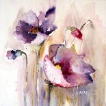Plum Poppies I-Leticia Herrera-Art Print
