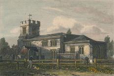 'Finchley Church, Middlesex', 1815-Letitia Byrne-Mounted Giclee Print