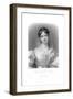 Letitia Landon-Daniel Maclise-Framed Giclee Print